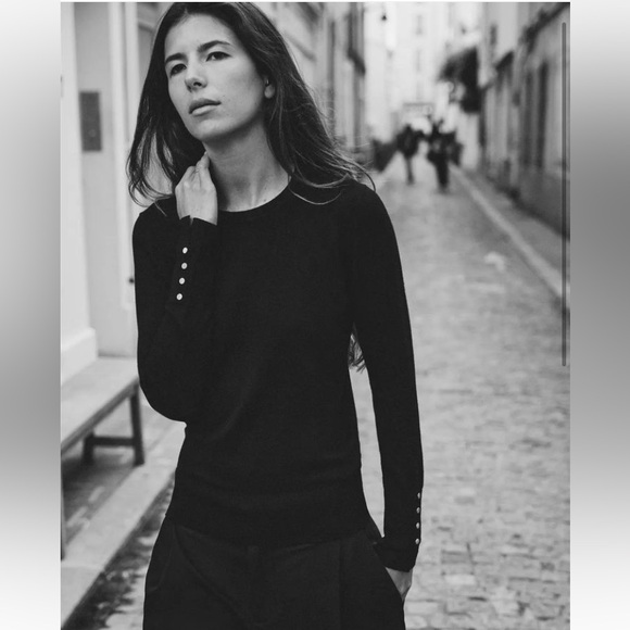 ZARA BLOGGER FAVORITE BASIC KNIT SWEATER - Picture 4 of 8